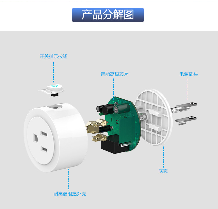 WIFI智能插座 便捷生活與智能管理的完美融合