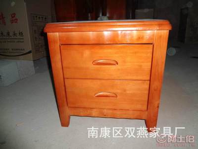 【自主品牌廠家批發橡木實木床頭柜床邊柜收納柜宿舍床頭柜南康家具0101#51*41*51cm】南康區雙燕家具廠 - 產品庫